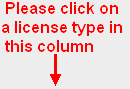 Please click on a license type button in this column